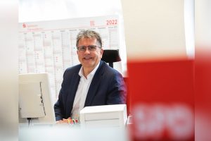 Rüdiger Holschuh im Gespräch